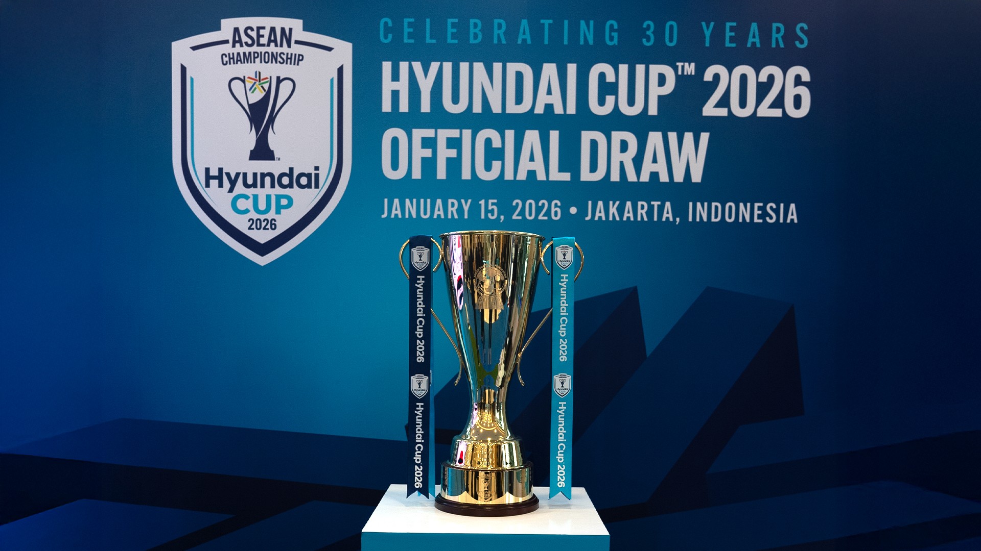 แชมป์เก่าเวียดนามดวลสิงคโปร์ จับสลากศึก ASEAN Hyundai Cup™ 2026ไทยถูกจับชนมาเลเซีย รอบแบ่งกลุ่ม