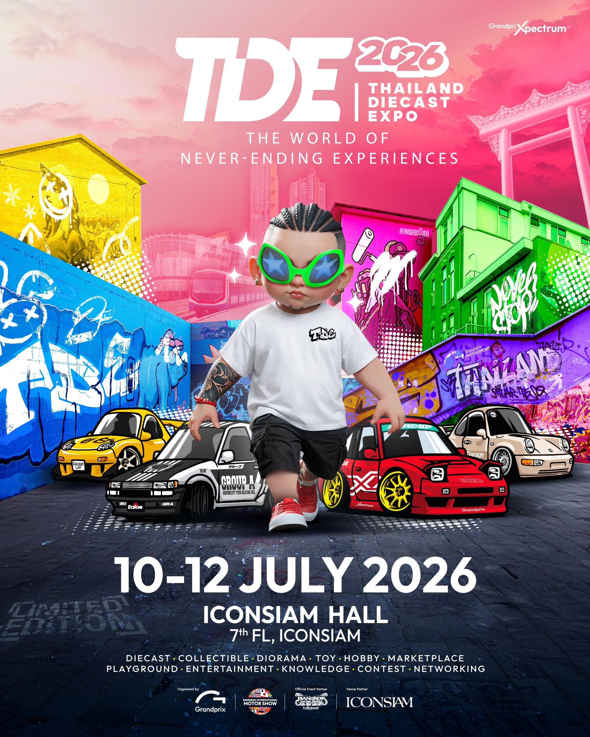 กรังด์ปรีซ์ฯ สานต่อความสำเร็จ เตรียมจัดยิ่งใหญ่ “THAILAND DIECAST EXPO 2026” งานที่มากกว่าคำว่าของเล่น รังสรรค์จักรวาลไดแคสต์ระดับประเทศ ณ ICONSIAM