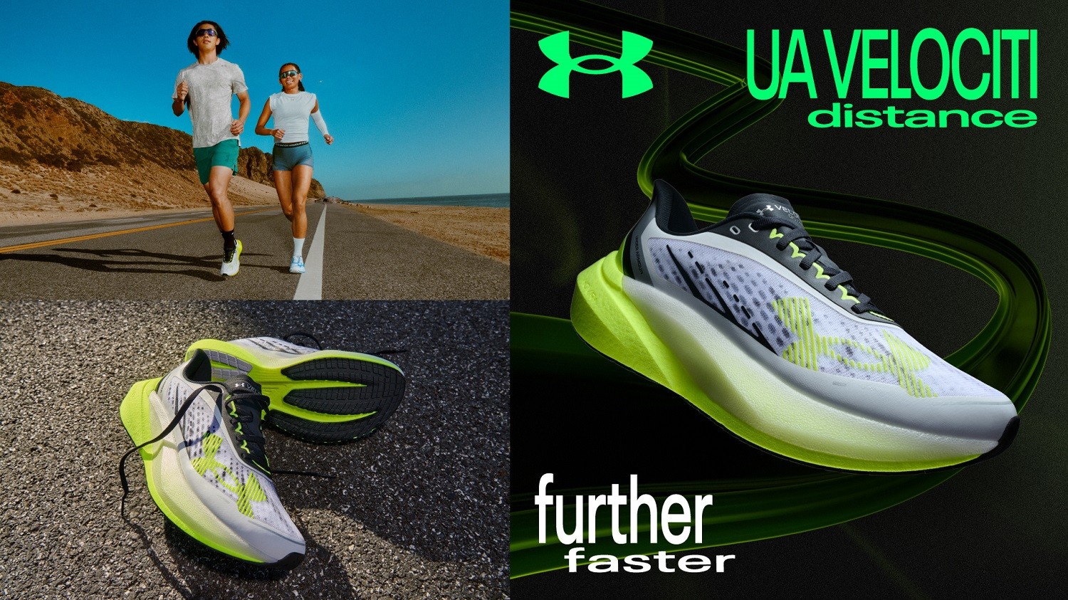 Under Armour ตอกย้ำประสิทธิภาพ UA Velociti Elite 3 ด้วยชัยชนะระดับเมเจอร์ พร้อมเปิดตัวอีกหนึ่งรุ่น UA Velociti Distance คู่ซ้อมใหม่คู่ใจเพื่อทุกวันของนักวิ่ง
