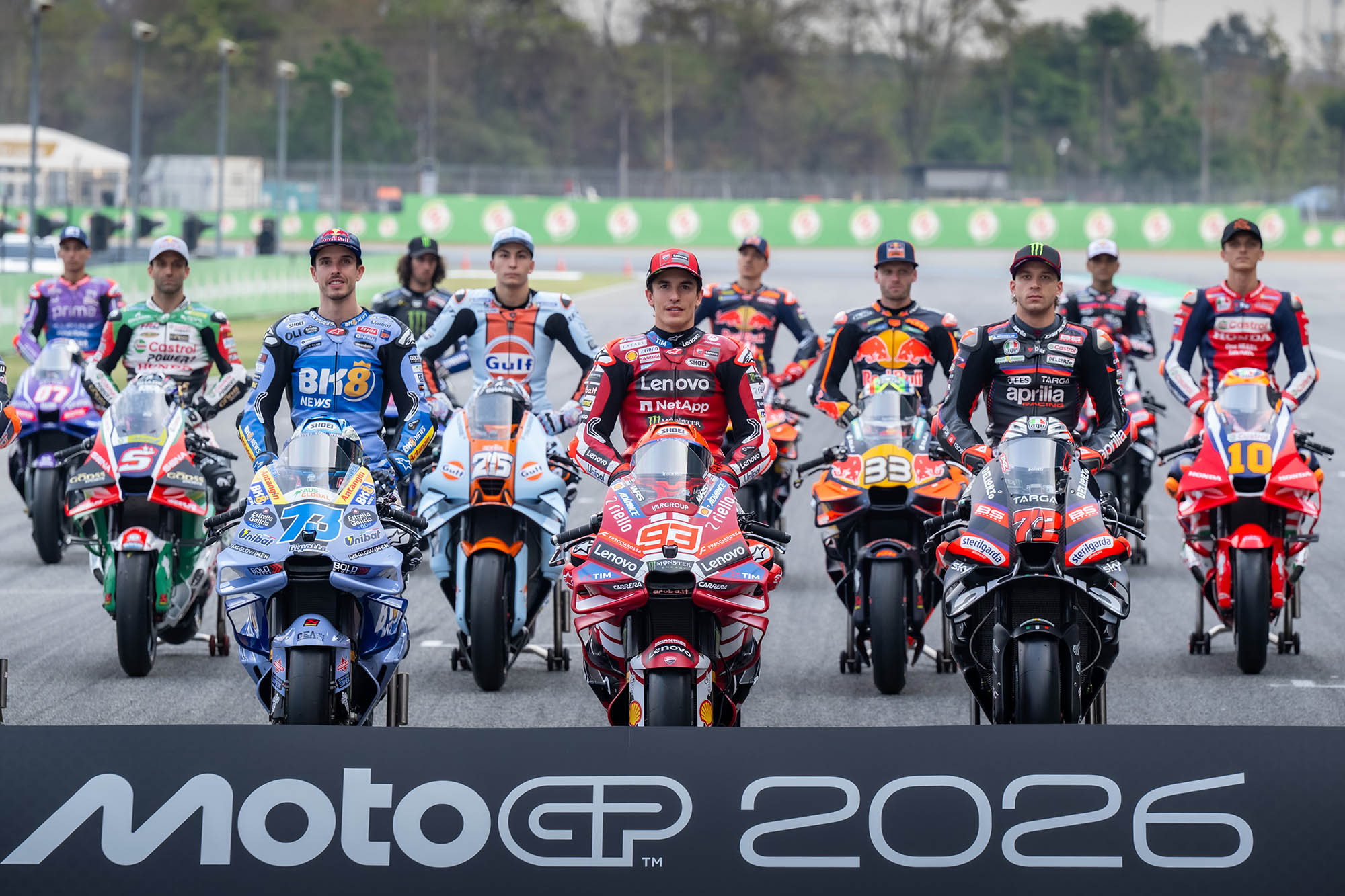 “โมโตจีพี 2026” ได้ฤกษ์เปิดเทอมใหม่อย่างเป็นทางการที่ “บุรีรัมย์” “พี่น้องมาร์เกซ-เบซเซ็คคี” นำทัพแถลงข่าวก่อนดวลเดือด “ไทยจีพี”