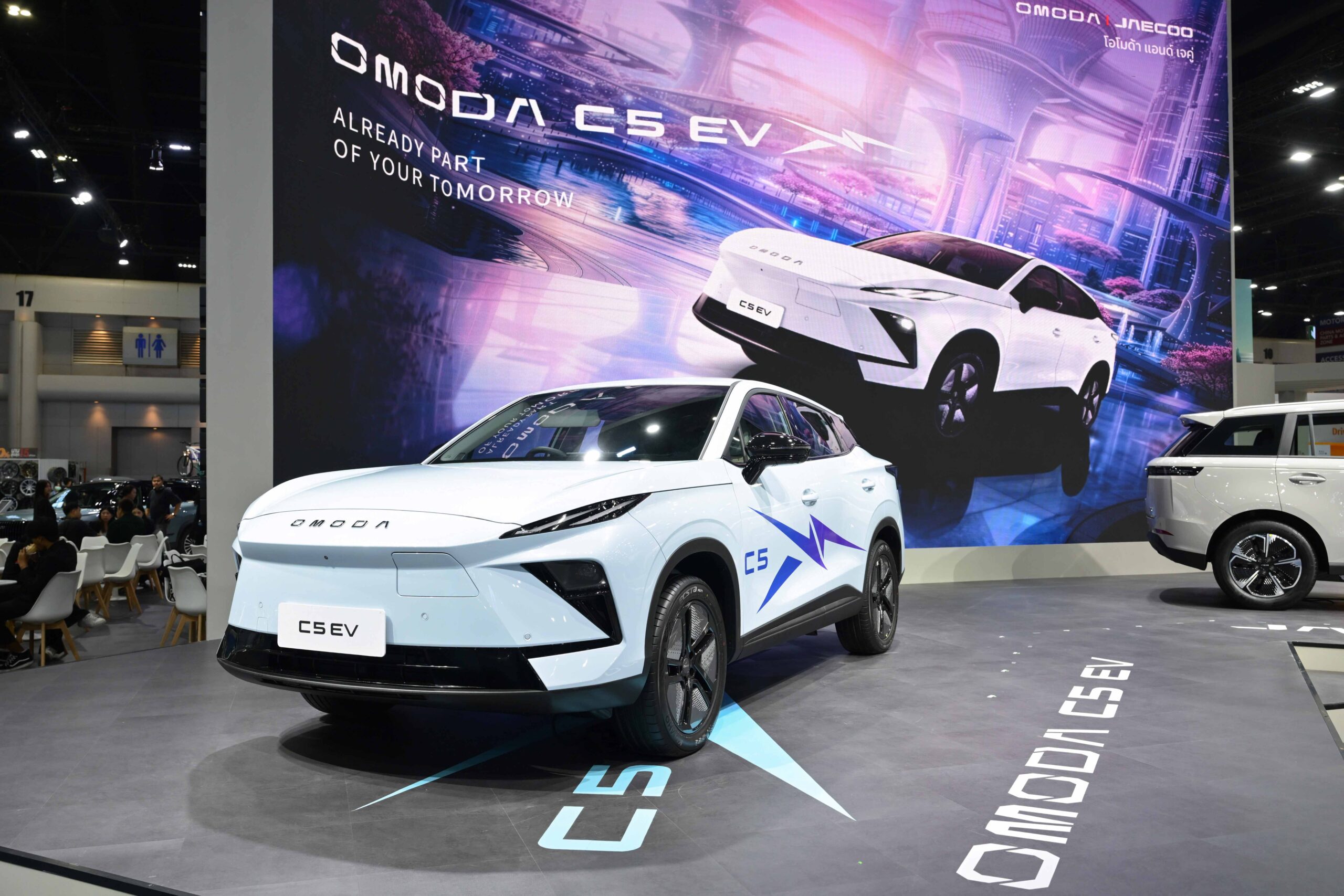 OMODA & JAECOO ยกทัพยนตรกรรมไฟฟ้าหลากสไตล์ บุกงาน Motor Show 2026! นำทัพโดย THE NEW OMODA C5 EV และนวัตกรรมอัจฉริยะที่ตอบโจทย์ทุกการขับขี่อย่างยั่งยืน