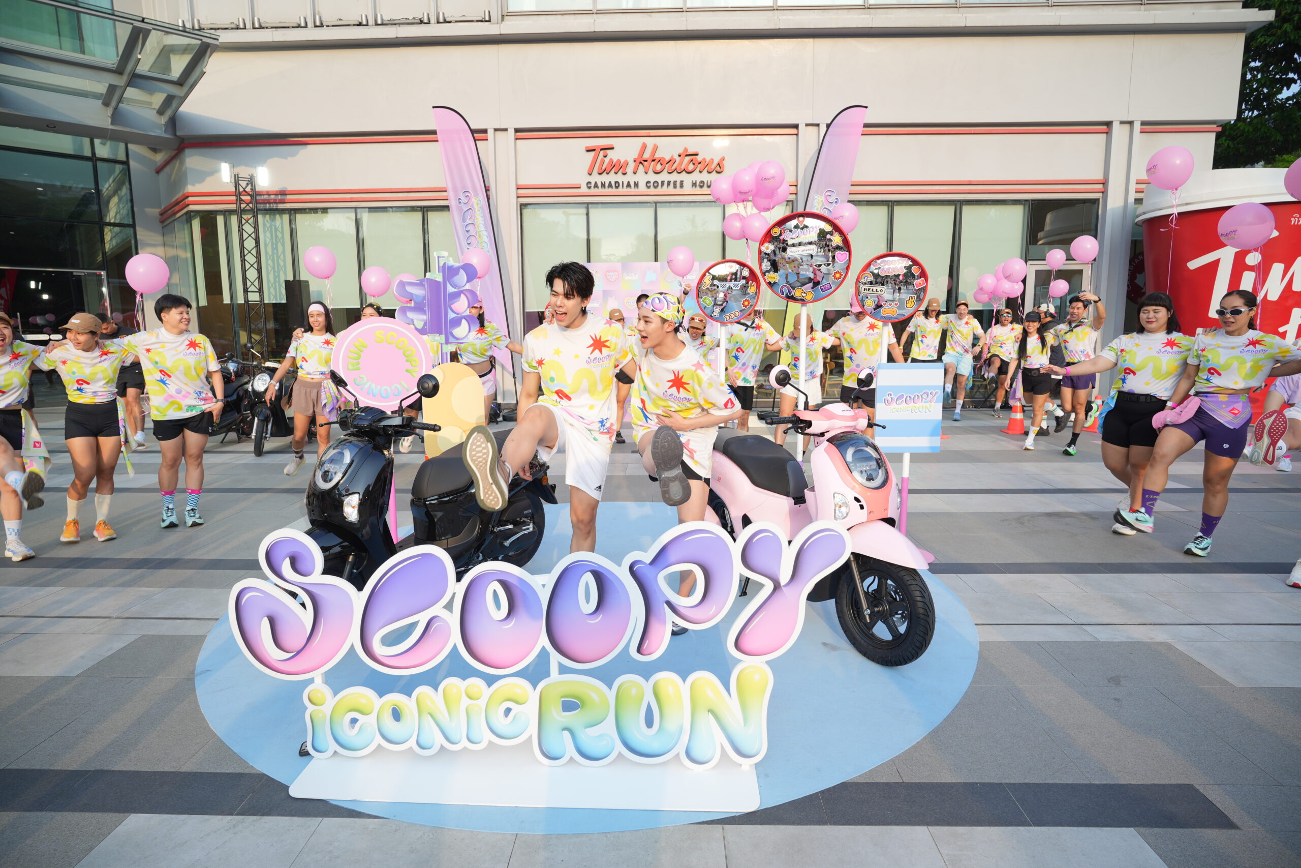 “ตุ้ย–เลโก้” LYKN นำรูทแก็งรันเนอร์ ร่วมวิ่งซิตี้รัน “Scoopy iCONiC Run” เอาใจสายฟิตสายแฟ โชว์สปิริตสไตล์ไอคอนิคแก๊ง