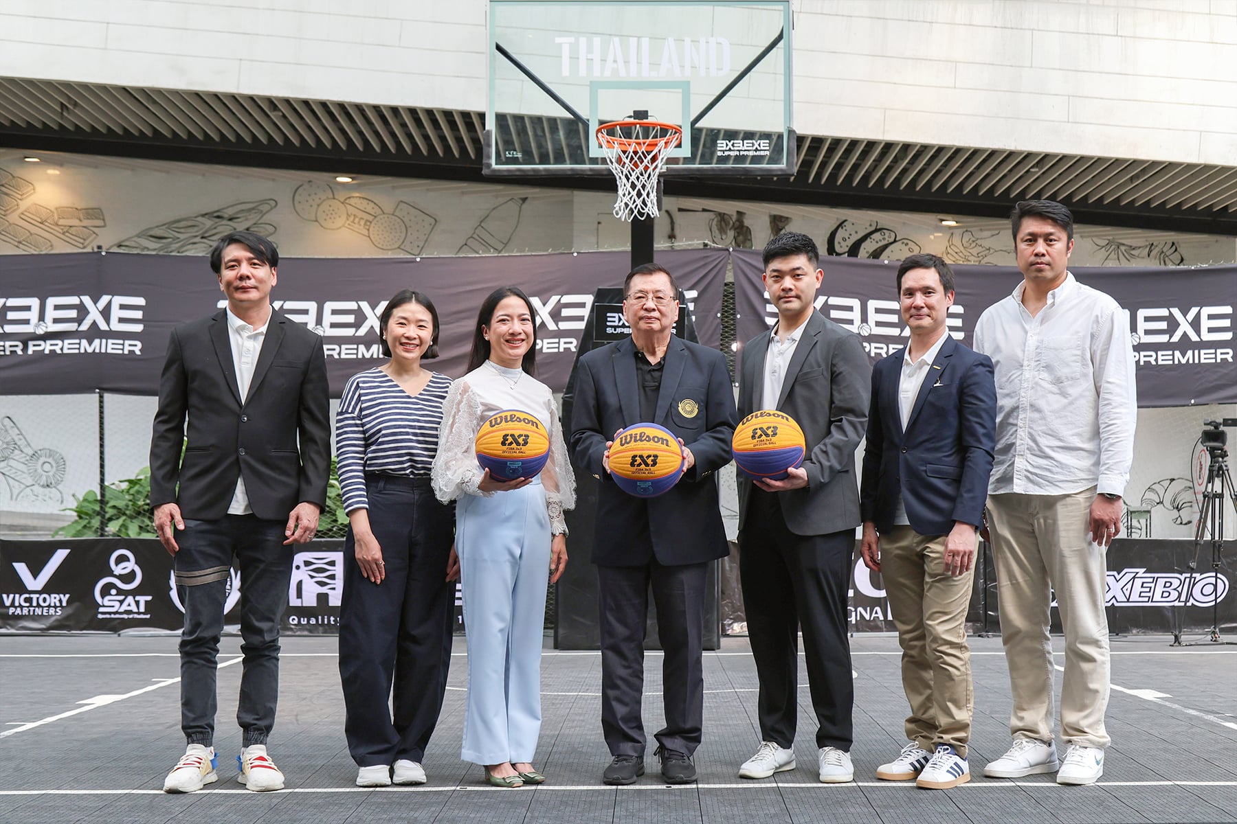 สมาคมบาสเกตบอล-เมกาบางนา-วิคตอรี่ พาร์ทเนอร์ส ร่วมเปิดการแข่งขันบาสเกตบอลสามคนระดับอาชีพ “3×3.EXE SUPER PREMIER 2025-26 ROUND 2 BANGKOK” รายการใหญ่ระดับโลก โดยมีทีมนานาชาติเข้าร่วมมากถึง 12 ทีม
