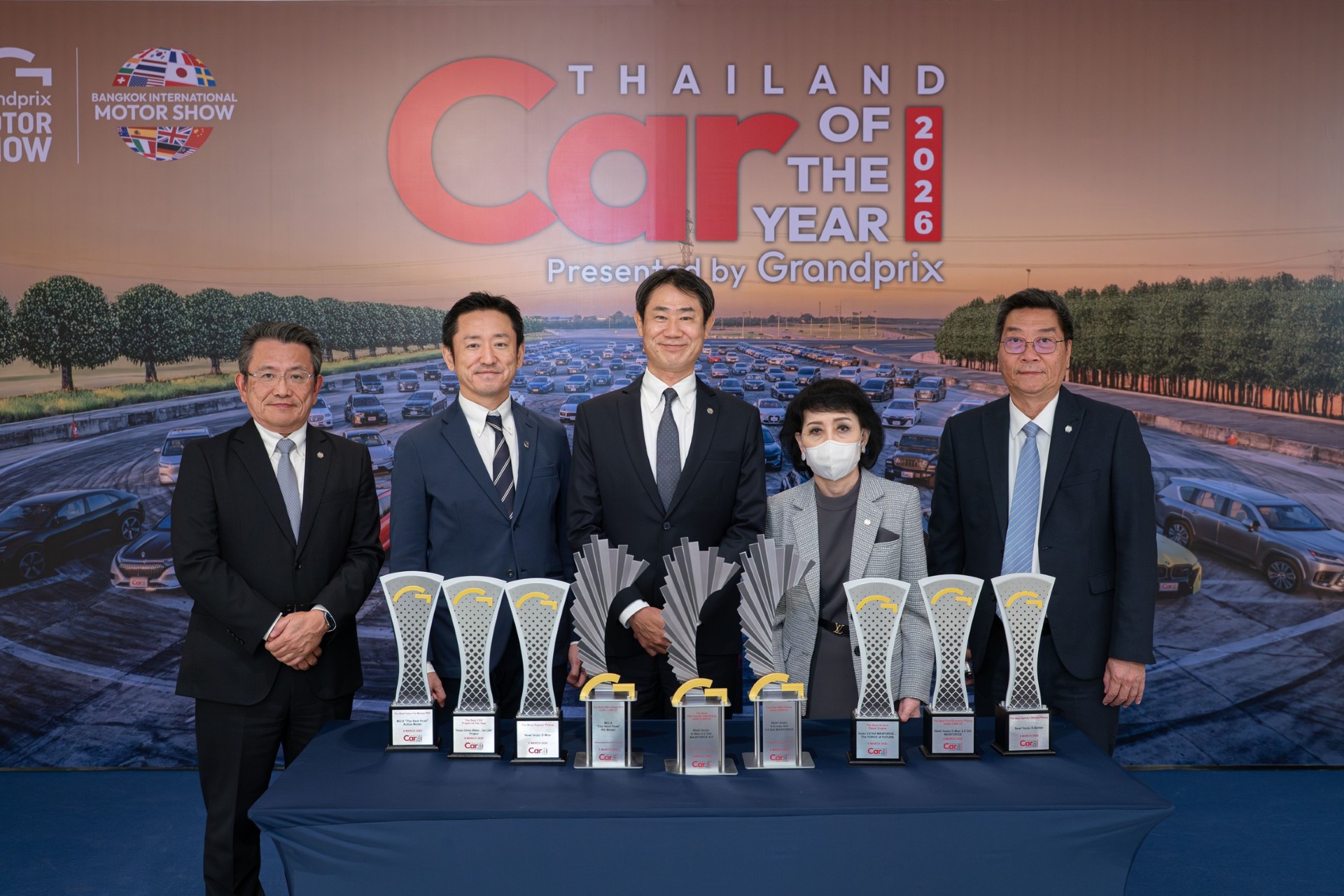 อีซูซุรับ 9 รางวัลรถยอดเยี่ยมแห่งปีจากเวที “CAR OF THE YEAR 2026”