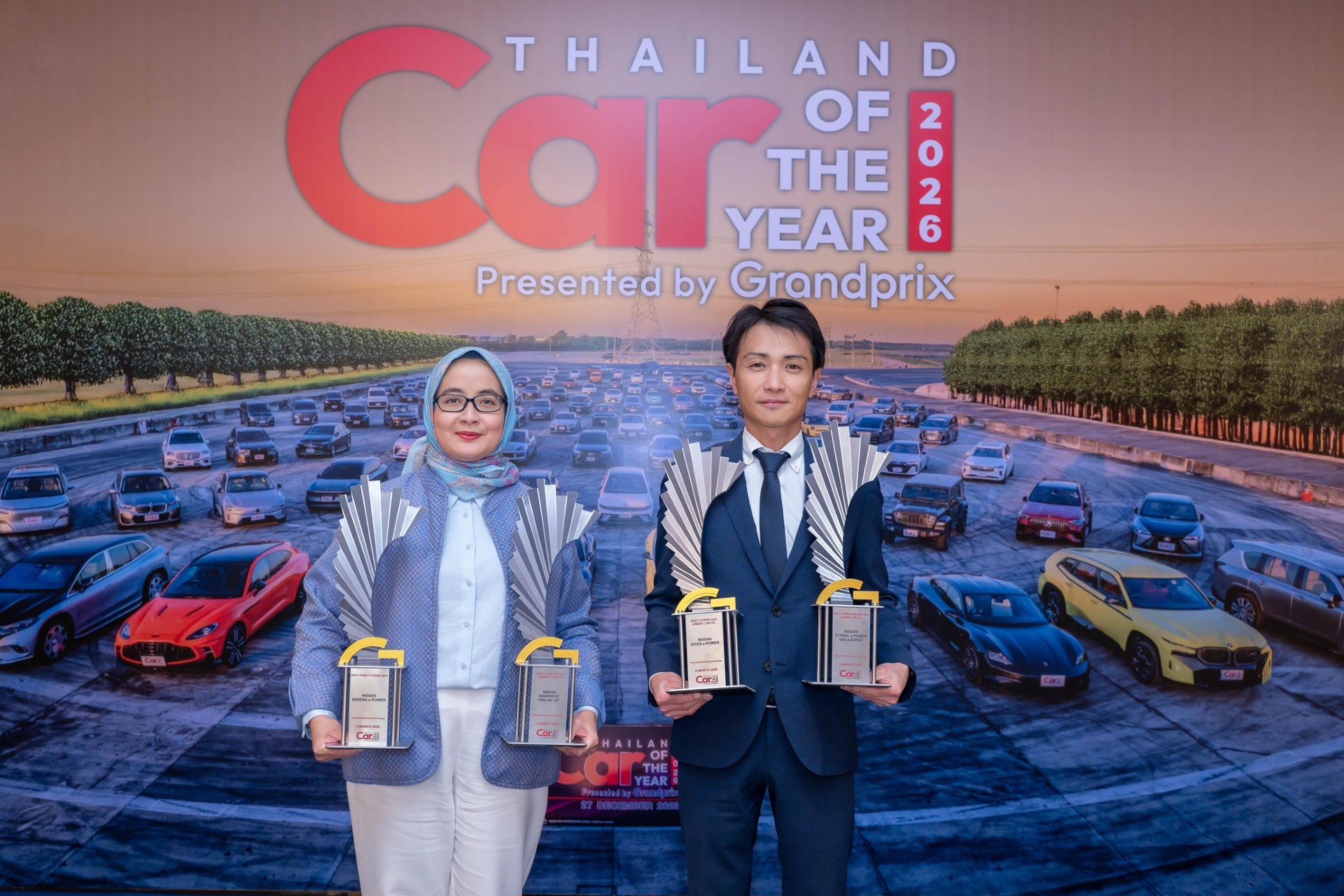 นิสสัน คว้ารางวัลรถยนต์ยอดเยี่ยมแห่งปี 2026 ถึง 4 รางวัล ตอกย้ำความแข็งแกร่งของกลุ่มผลิตภัณฑ์ e-POWER