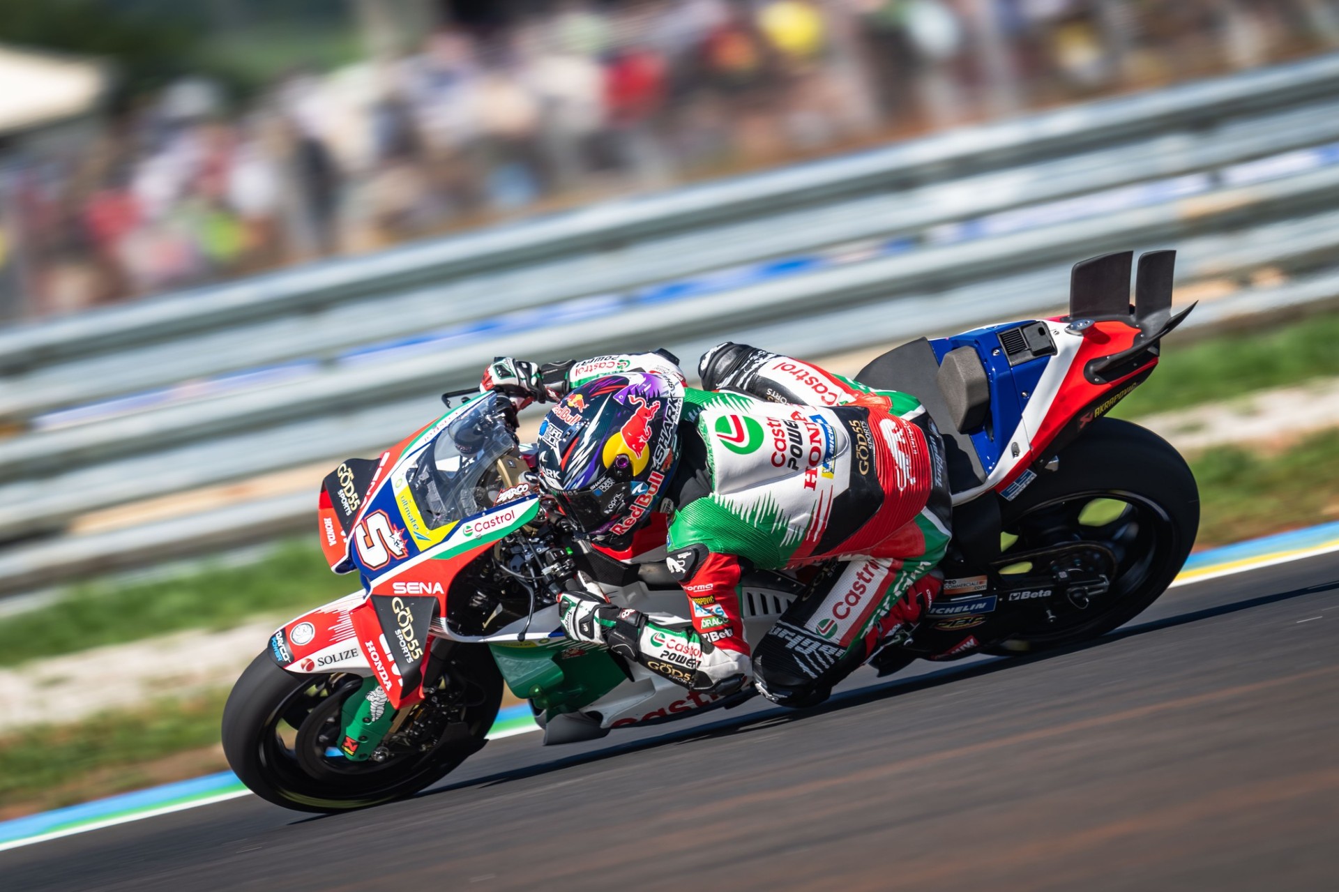 “ซาร์โก” ซิวท็อป 9 นำทัพ “นักบิดฮอนด้า” คว้าแต้ม โมโตจีพี บราซิล