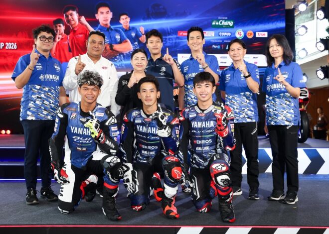 “ยามาฮ่า ไทยแลนด์ เรซซิ่งทีม” พร้อมลุยศึกชิงแชมป์เอเชีย สนาม 2 ส่ง 3 นักบิดไทยล่าโพเดียม โฮมเรซ บุรีรัมย์