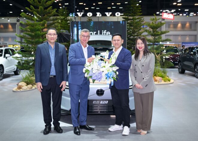 ทีทีบี โบรกเกอร์ ร่วมแสดงความยินดี วอลโว่ คาร์ ประเทศไทย ในงาน Motor Expo 2026 พร้อมมอบข้อเสนอพิเศษ ประกันภัยรถยนต์ไฟฟ้าชั้น 1 นาน 5 ปี ครั้งแรกในประเทศไทย