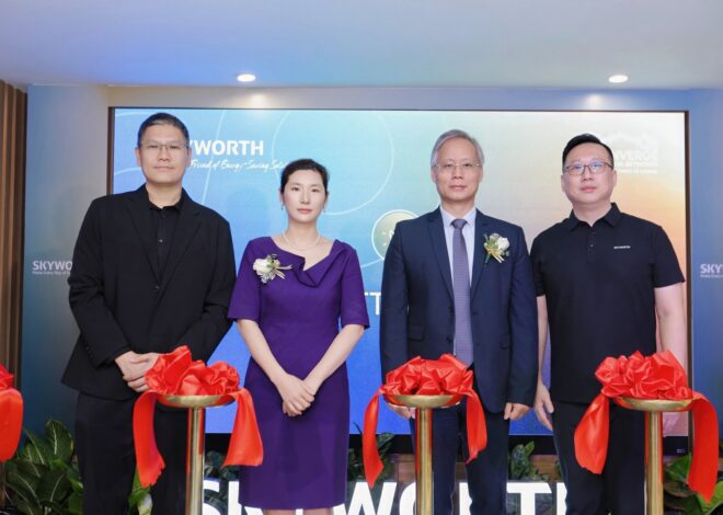 SKYWORTH PV เปิดสำนักงานในไทย เดินหน้าขยายธุรกิจพลังงานสะอาดเต็มรูปแบบในอาเซียน