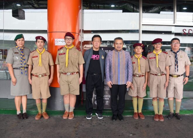 “ประชาชน-นักท่องเที่ยว” ปลื้มโครงการ “SCOUT DNA” จิตอาสาเทศกาลสงกรานต์