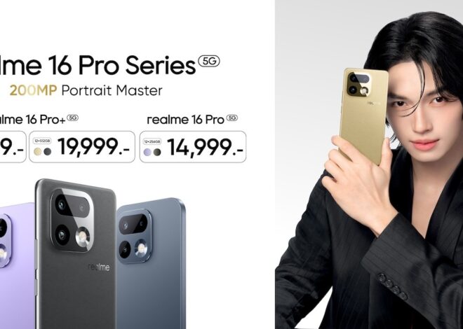 “realme 16 Series 5G” ประกาศวางจำหน่ายแล้ววันนี้ สัมผัสกล้องพอร์เทรต 200MP หนึ่งเดียวในเซกเมนต์ พร้อมดีไซน์ระดับมาสเตอร์ และแบต 7000mAh ครบจบในเครื่องเดียว วางจำหน่ายที่ realme Brand Shop และศูนย์จำหน่ายชั้นนำทั่วประเทศ เริ่มต้นเพียง 11,999 บาท พร้อมโปรโมชันและของแถมจัดหนักสำหรับผู้ซื้อวันแรก!