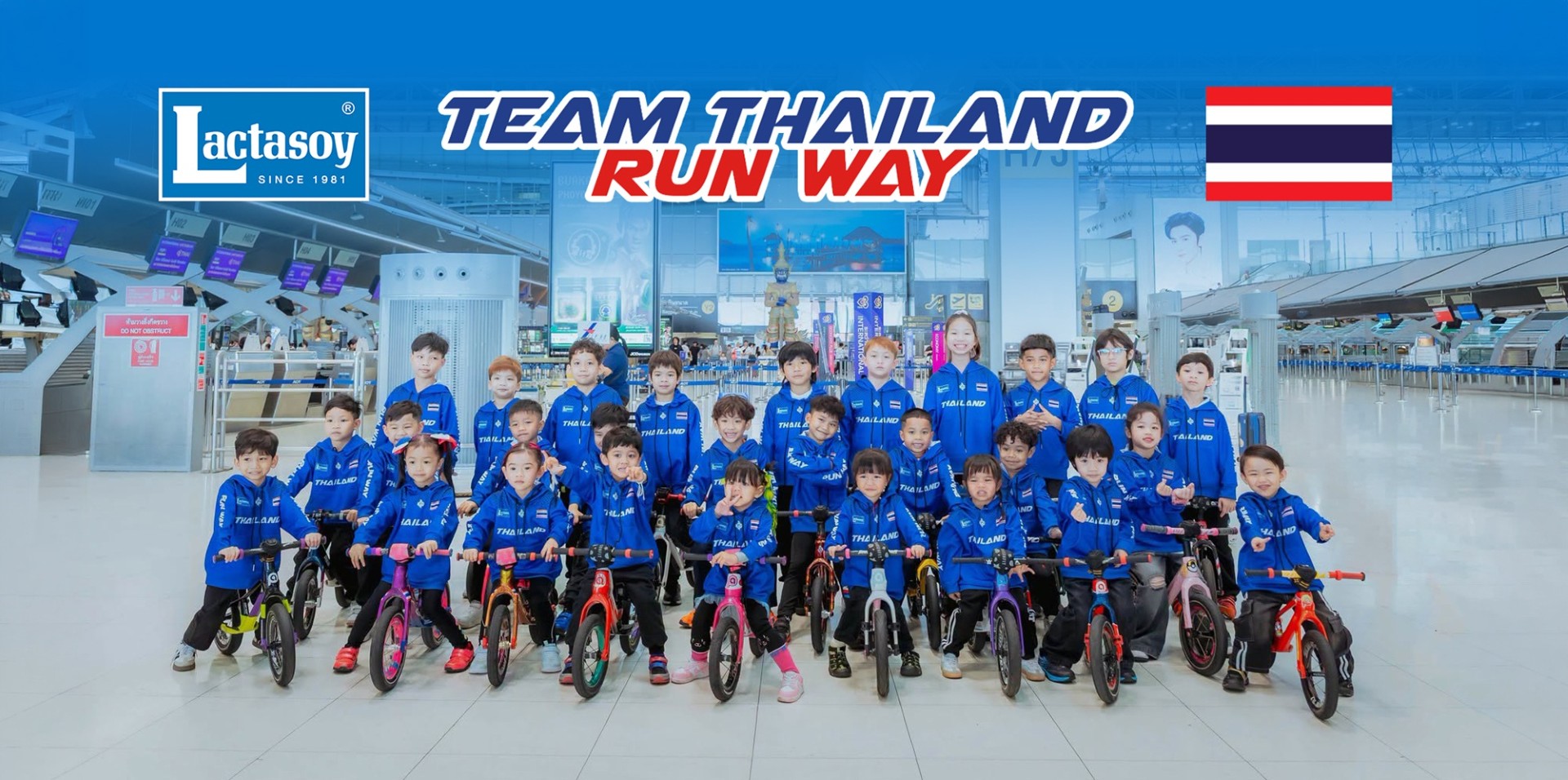 แลคตาซอย ส่งนักแข่งจิ๋ว “Team Thailand” ลุยศึก Runbike World Cup ญี่ปุ่น
