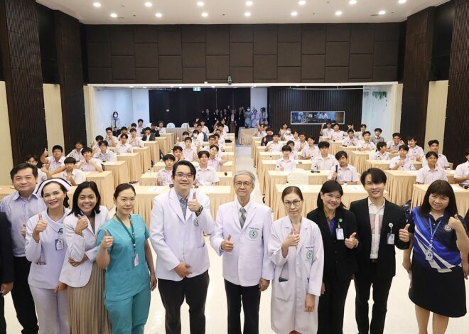 รพ.เจ้าพระยาจัดกิจกรรมเปิดโลกอาชีพสู่เส้นทางวงการแพทย์