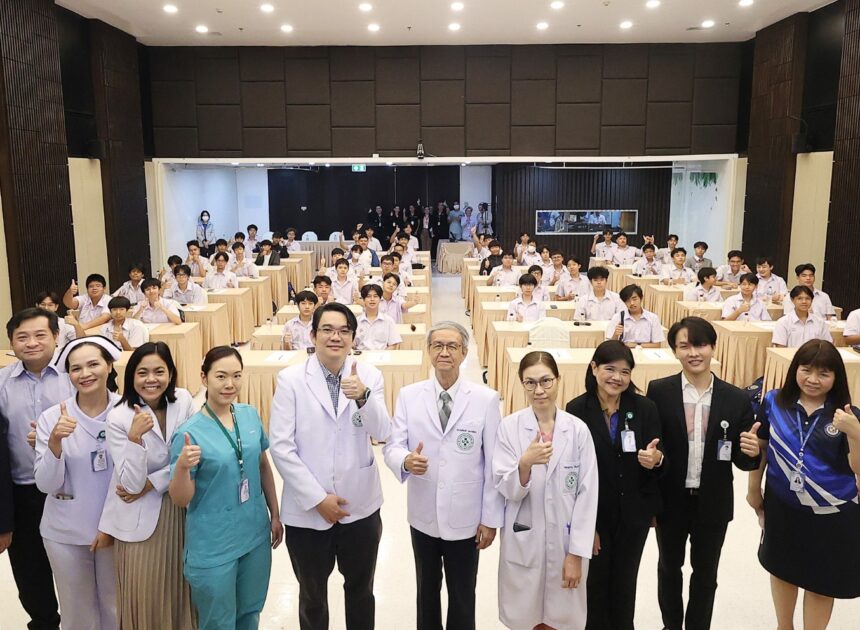 รพ.เจ้าพระยาจัดกิจกรรมเปิดโลกอาชีพสู่เส้นทางวงการแพทย์