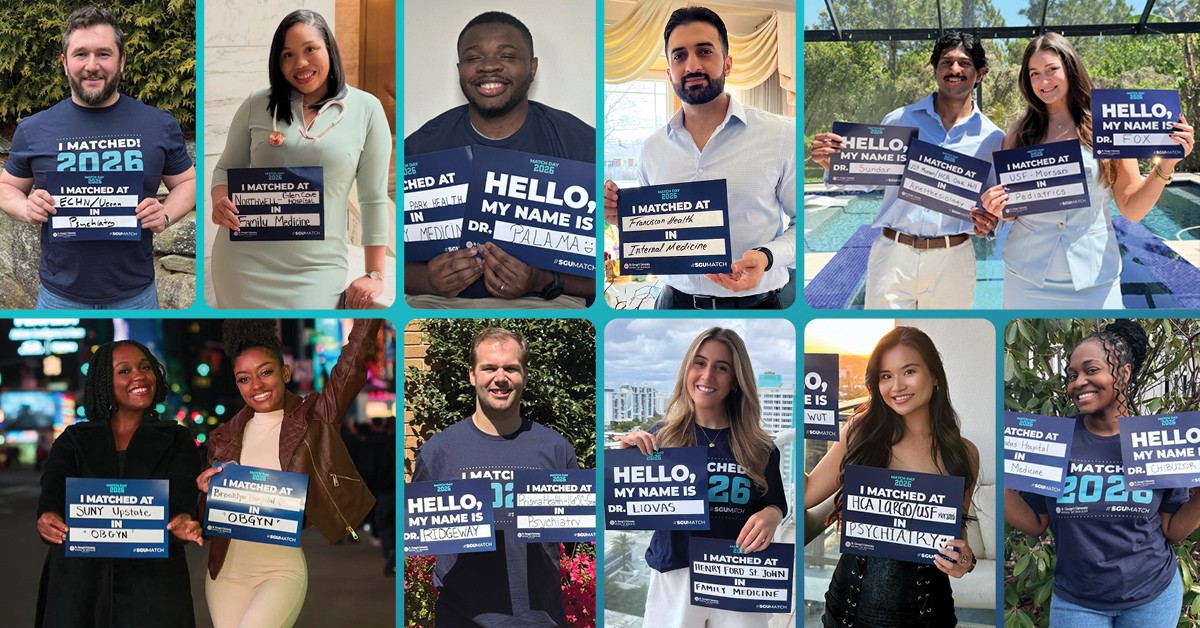 นักศึกษา SGU กว่า 800 คน คว้าตำแหน่งแพทย์ประจำบ้านในสหรัฐฯ จากการคัดเลือกประจำปี 2026