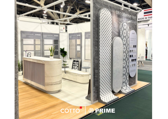 COTTO–PRIME ผนึกพลังไทย–เวียดนาม บุกเวทีโลก Coverings 2026 ยกระดับนวัตกรรมวัสดุปิดผิวสู่ตลาดอเมริกา
