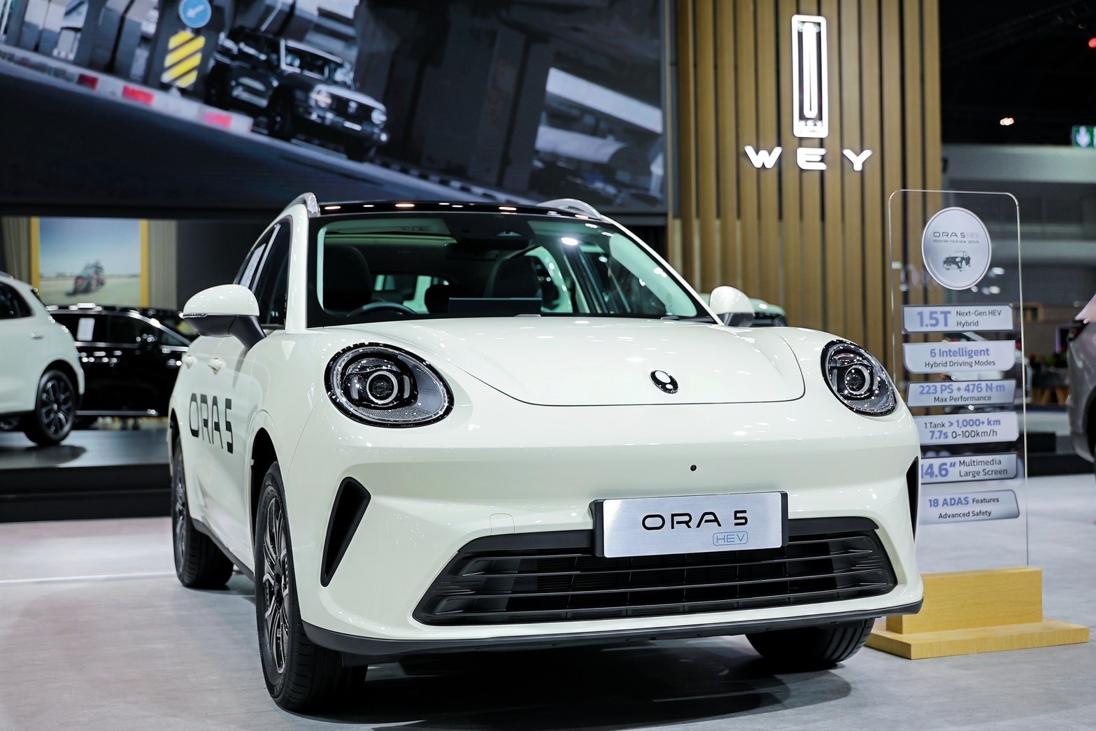 GWM ขอบคุณลูกค้าชาวไทยกับยอดจองสูงสุดเป็นประวัติการณ์ในงาน Motor Show 2026 กว่า 6,819 คัน นำโดย GWM ORA 5 พร้อมประกาศปรับราคารุ่น EV ขึ้น 20,000 บาท