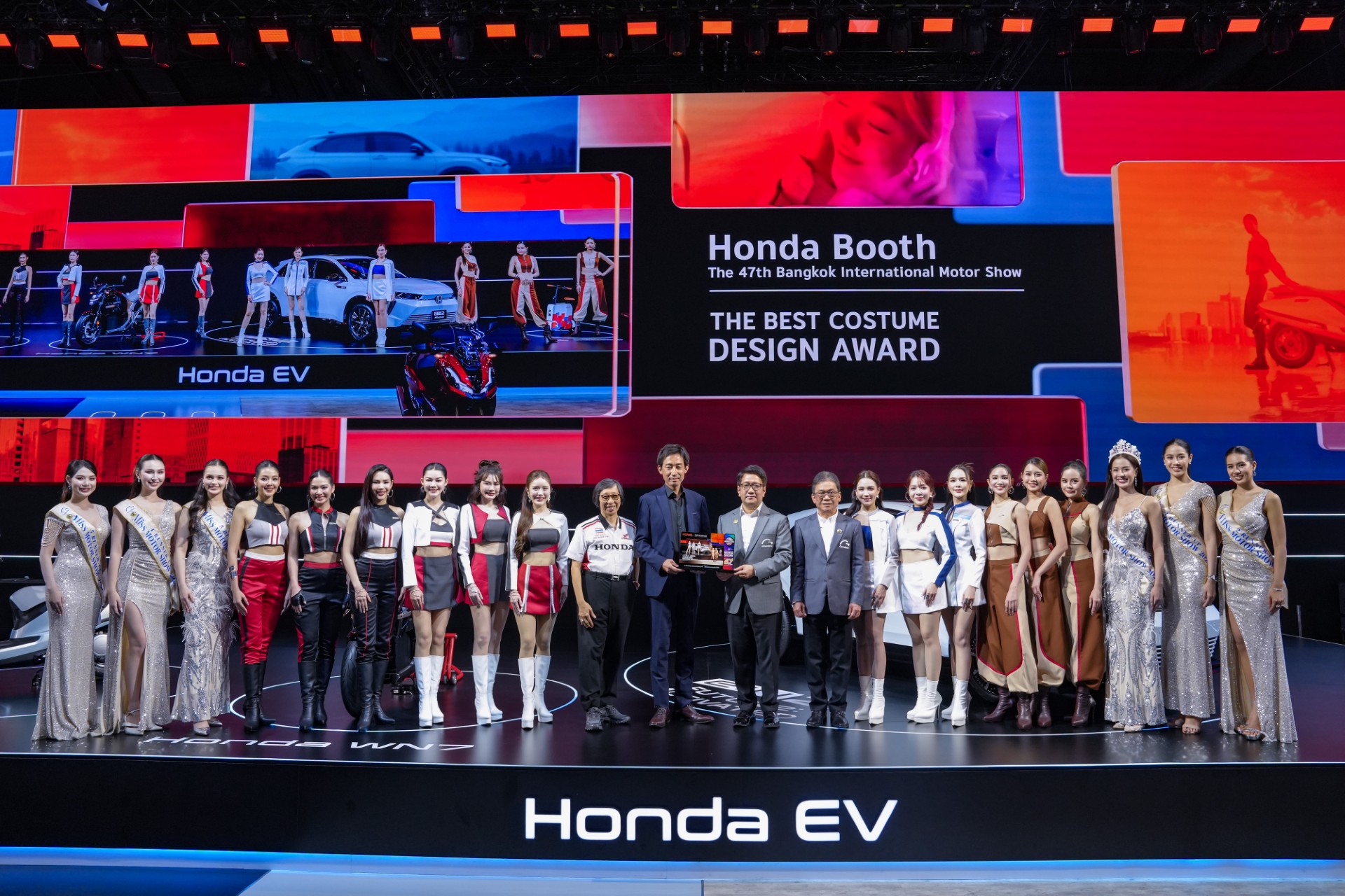 ฮอนด้าคว้าBest Costume Design Award จากงานMotor Show 2026 ชูดีไซน์ที่สะท้อนไลฟ์สไตล์ที่หลากหลายภายใต้แนวคิด “Activating Life’s Next Move”