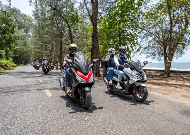 รถจักรยานยนต์ฮอนด้า พาชาว New Honda FORZA 350 และ ADV350 ออกทริปสุดเอ็กซ์คลูซีฟ “The 3Fifty Let’s Rock Journey” ขับขี่สู่เทศกาลดนตรีริมทะเล ROCK ON THE BEACH 2026