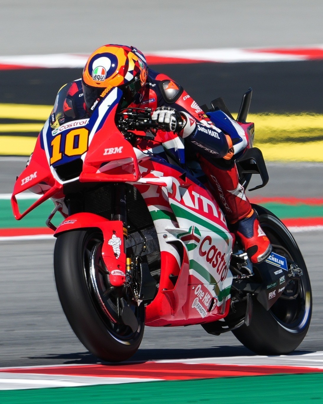 เรซสุดพลิกผัน! “โจอัน เมียร์” บิด Honda RC213V โชว์ความเร็วระดับโพเดียม “มารินี” ซิวอันดับ 6 โมโตจีพี สนาม 6