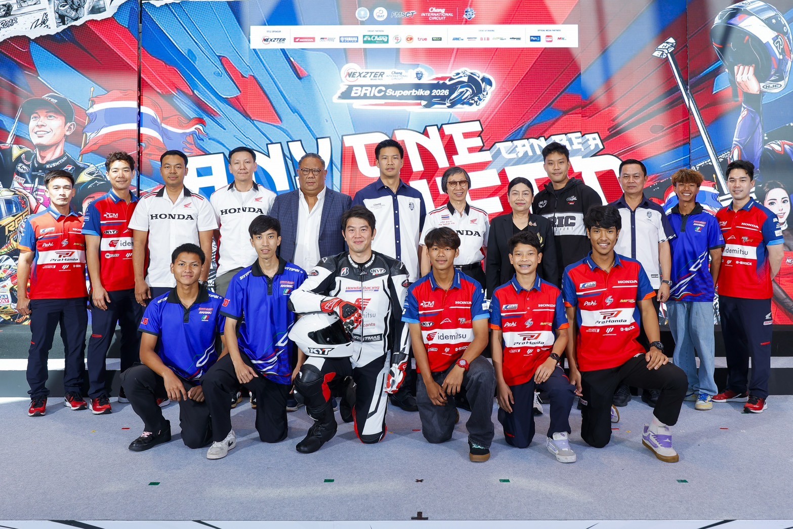 ไทยฮอนด้าหนุน ทีมนักบิดไทย ดัน 3 โค้ชรุ่นใหม่พร้อมทีมช่างไทยยกทัพ Honda CBR Series ลุยศึก BRIC Superbike 2026