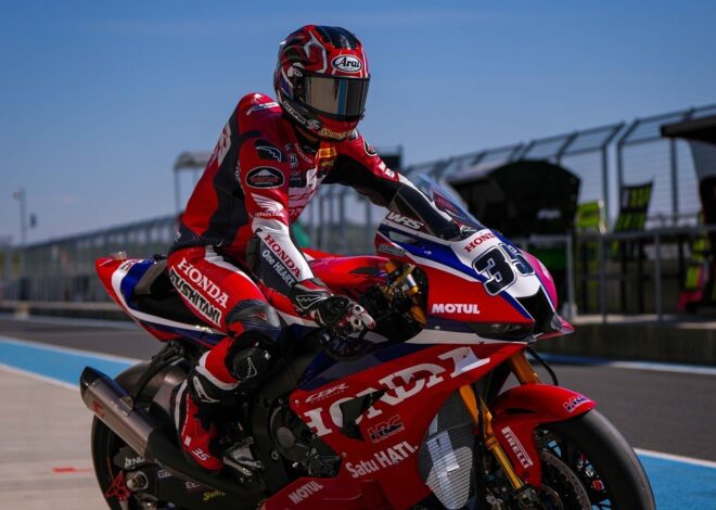 “ก้อง-สมเกียรติ” พอใจฟอร์ม สร้างความมั่นใจซ้อมรถแข่ง Honda CBR1000RR-R วันแรก ที่ บาลาตอน พาร์ค