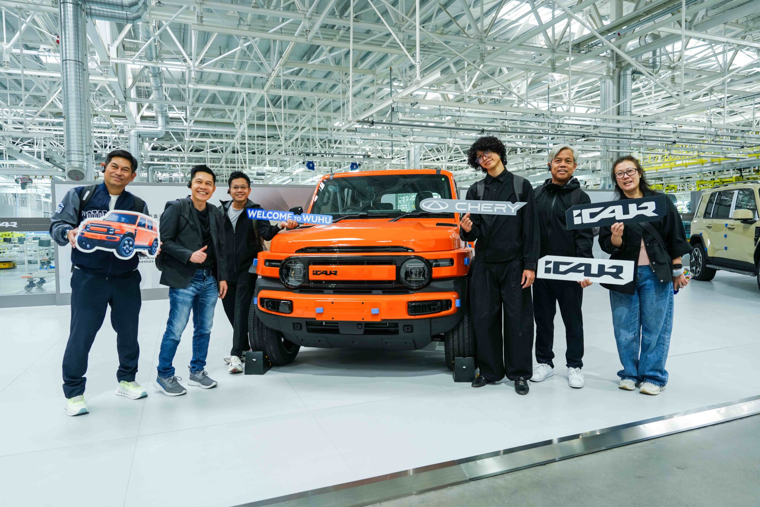 CHERY พาผู้ชนะ V23 Style Up Challenge เปิดโลกนวัตกรรม Auto China เติมไฟความคิดสร้างสรรค์