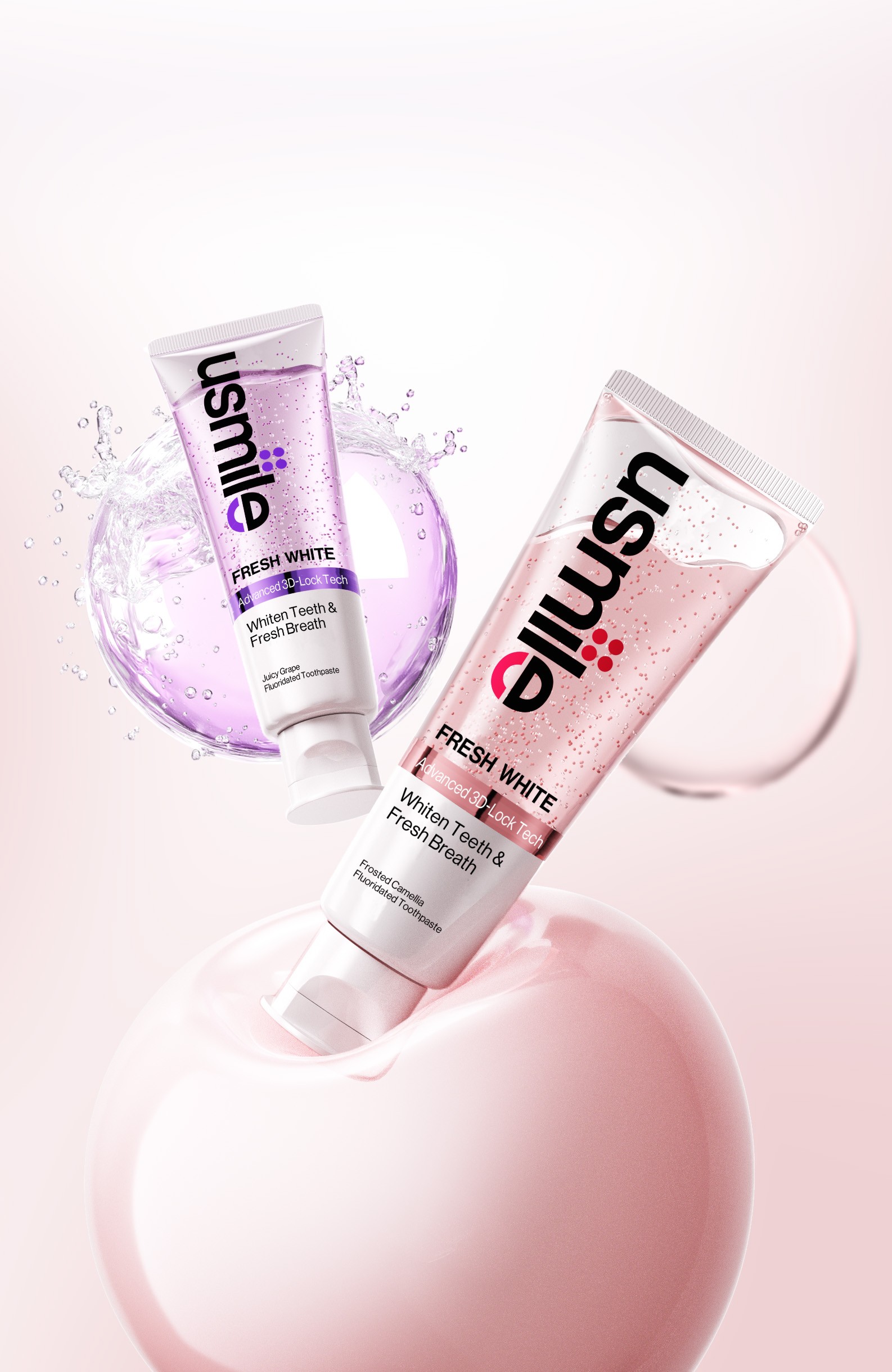 usmile เจาะเทรนด์ “Mouth Perfume” ฮิตทั่วโลก เปิดตัว “usmile Fresh White” ยาสีฟันน้ำหอม พรีเมียมจากนวัตกรรรมดูแลช่องปากระดับโลก ลุยตลาดยาสีฟันเมืองไทยโตแกร่ง เผย Functional Oral Health มาแรง หลังคนรุ่นใหม่ใส่ใจไลฟ์สไตล์การดูแลช่องปาก ชี้ “ฟันขาว-ปากหอม” สร้างบุคลิกดี