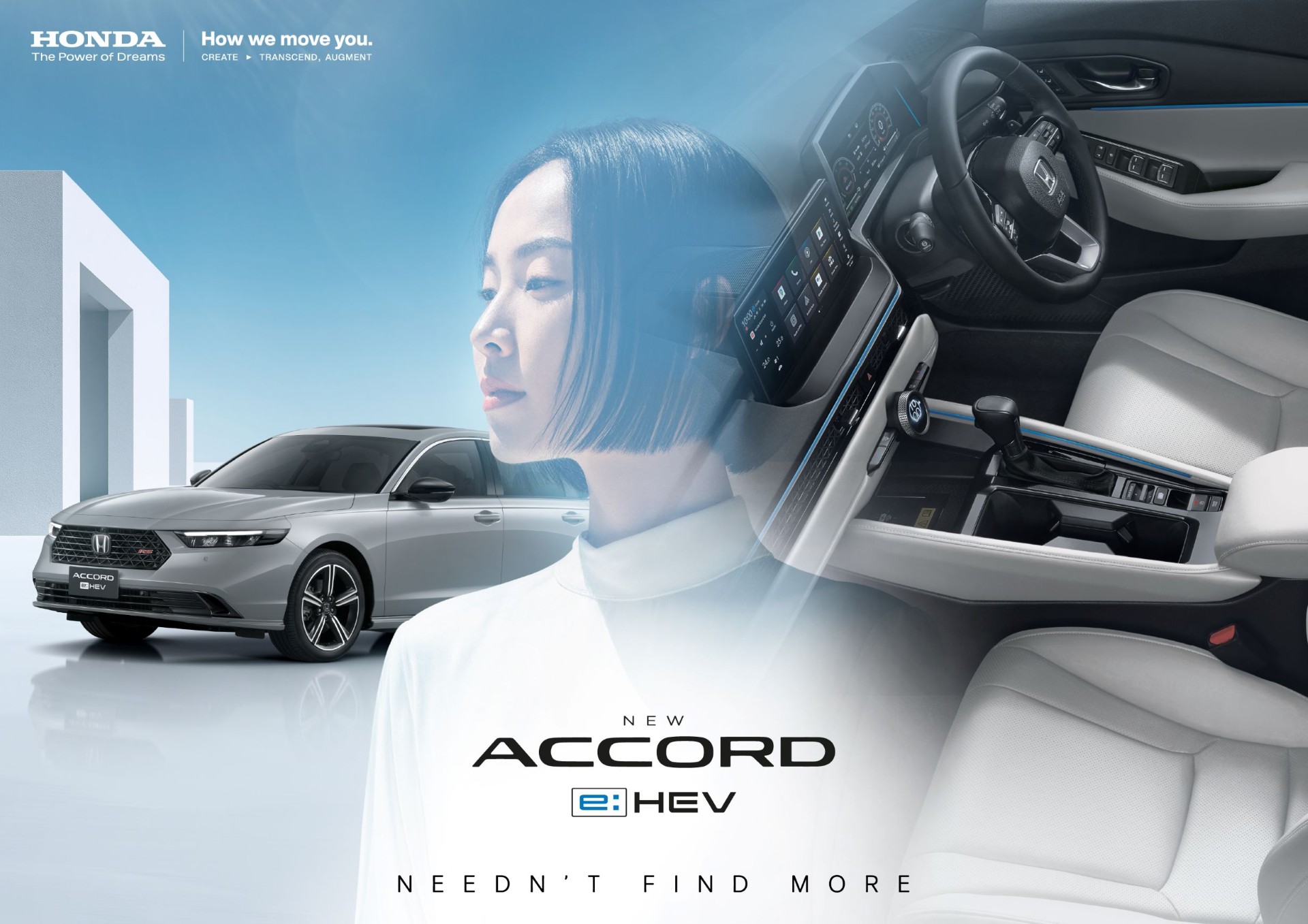 ฮอนด้า แอคคอร์ด อี:เอชอีวี ใหม่ ! สะท้อนตัวตนที่แตกต่างในรุ่น e:HEV RSอัปลุคความสปอร์ตพรีเมียม ด้วยสีภายนอกใหม่ ! สีเทาเออร์เบิน และใหม่ ! ภายในห้องโดยสารสีขาว มาพร้อมแคมเปญพิเศษ “คุ้มไม่ไหว ฮีลใจแบบสุด”รับสิทธิพิเศษมูลค่า 90,000 บาท หรือเลือกรับดอกเบี้ยพิเศษ 0%ฟรีประกันภัย 1 ปี พร้อมบัตรเติมน้ำมันมูลค่า 20,000 บาท