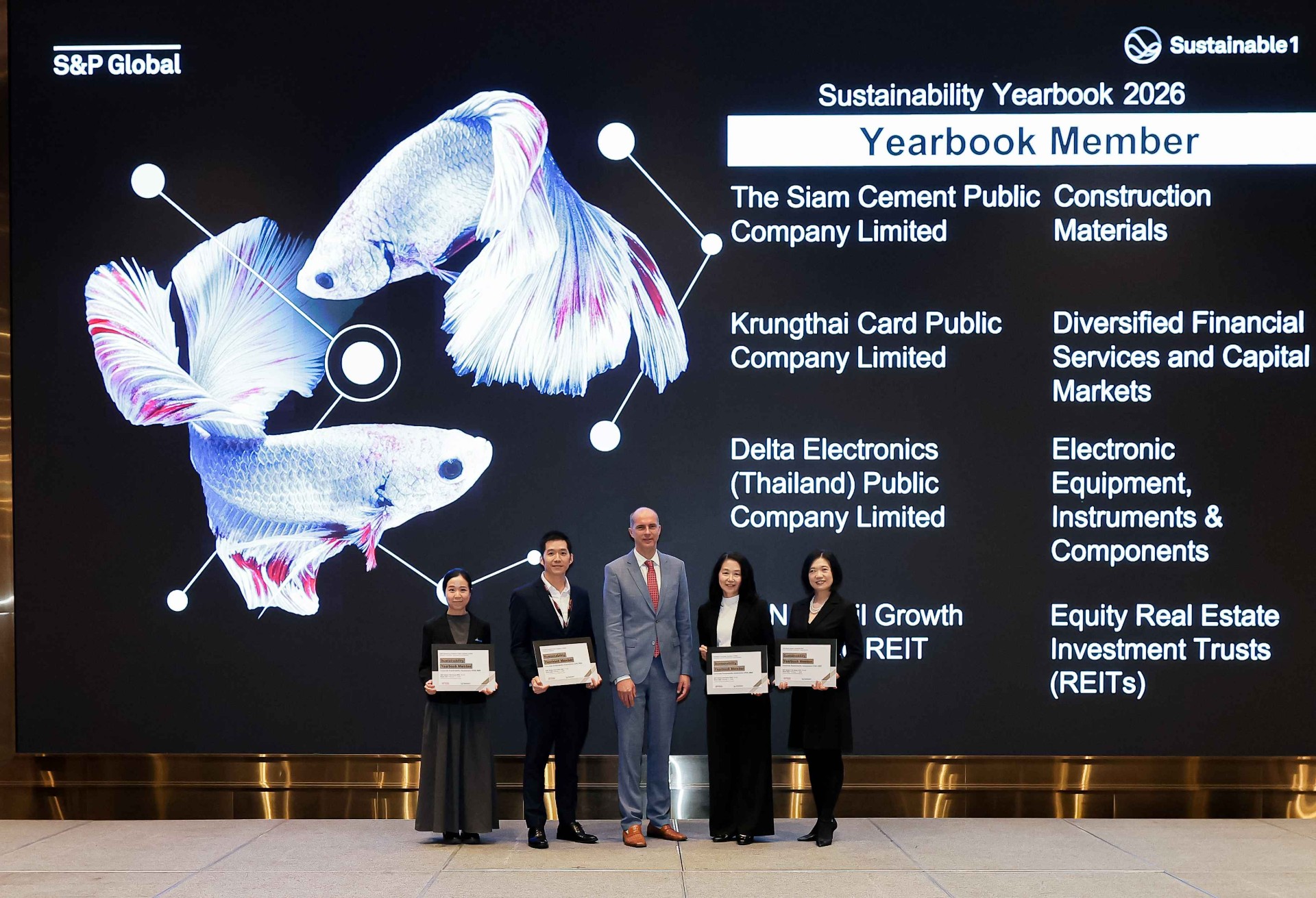 เดลต้า ประเทศไทย ติดอันดับใน S&P Global Sustainability Yearbook 2026 ต่อเนื่องเป็นปีที่ 11