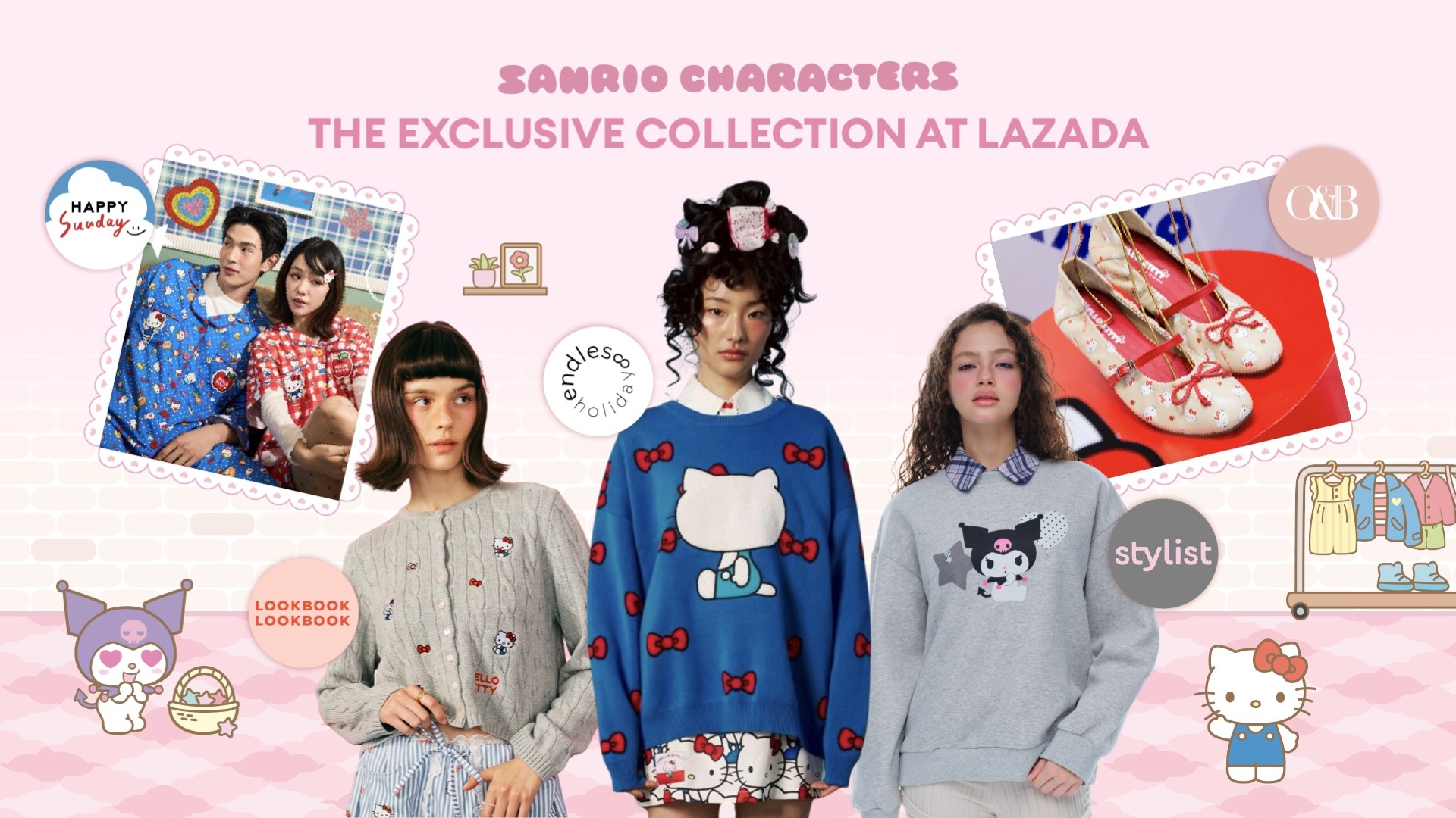 แกะสูตรความสำเร็จ Sanrio Exclusive Collection บนลาซาด้า ปลดล็อกพลัง IP Economy ดันยอดขายแบรนด์ไทยทะยานสู่หลักร้อยล้านบาท