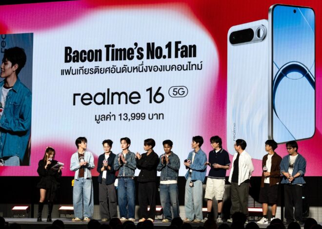 realme ร่วมสร้างความประทับใจในงาน “BACONTIME THE MEMORY” พร้อมพาแฟนเกมสัมผัสประสบการณ์ Gaming Master อย่างใกล้ชิด