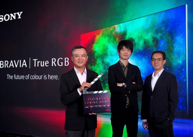 โซนี่ไทย ชูเทคโนโลยีทีวี “True RGB ก้าวสู่โลกของสีสันบทใหม่” พร้อม BRAVIA Theatre รุ่นใหม่ และทีวีขนาดใหญ่ 100 นิ้ว ตอกย้ำแนวคิด “Cinema is Coming Home”ด้วยนวัตกรรมภาพและเสียงเติมเต็มประสบการณ์ความบันเทิงภายในบ้านให้เต็มอิ่มยิ่งขึ้นในทุกมิติ