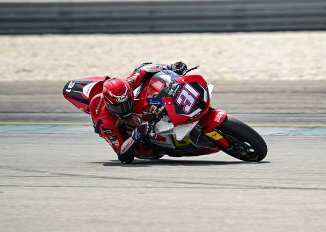 “ฮอนด้า เรซซิ่ง ไทยแลนด์” ส่ง “มิกซ์-ไฮเปค” บิด Honda CBR600RR ลุย MSBK สนาม 2 เดินหน้าอัพสกิล พร้อมพัฒนาทีมช่างไทยสู่สากล!