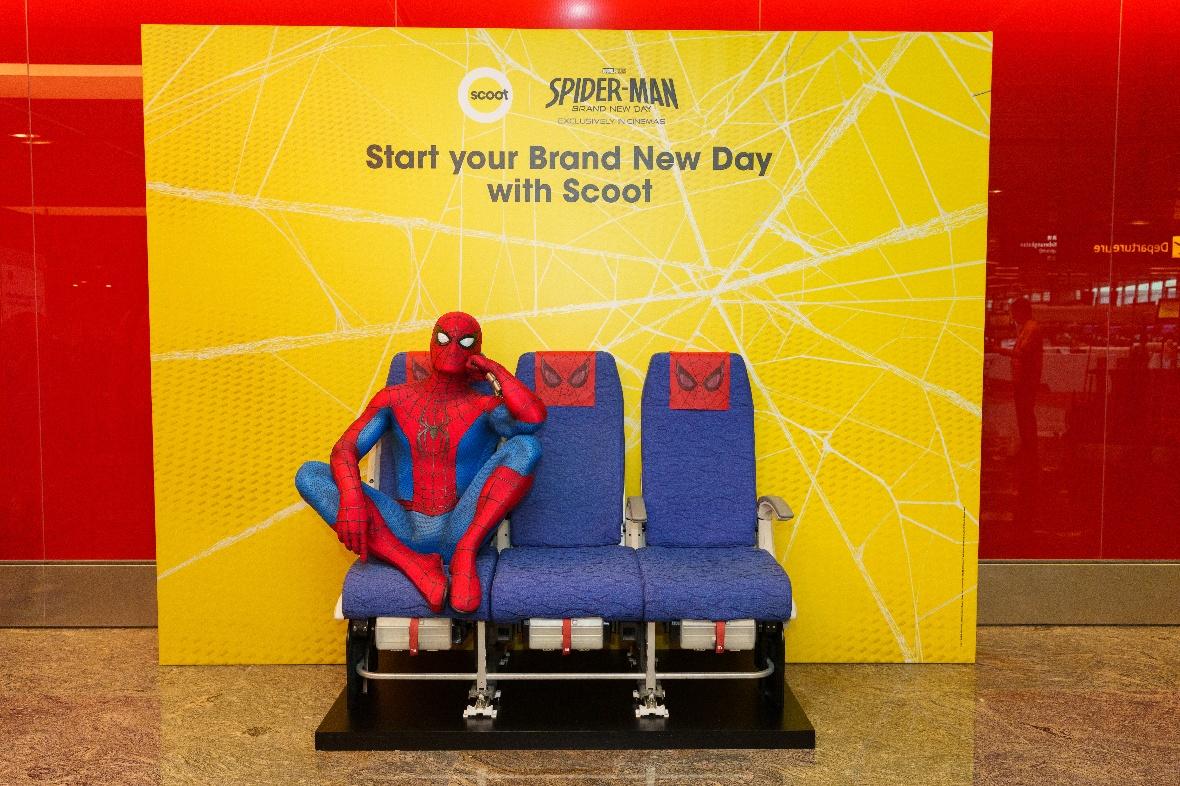 Scoot เปิดตัวเครื่องบินธีม Spider-Man: Brand New Day  พร้อมให้บริการเที่ยวบินแรกสู่โตเกียว (ฮาเนดะ)