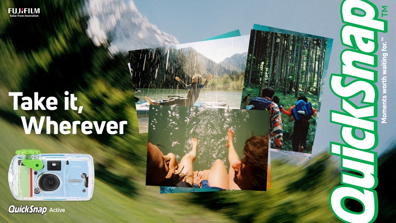 ฟูจิฟิล์ม เปิดตัว QuickSnap สองรุ่นใหม่ “QuickSnap Active” และ “QuickSnap Black and White” เติมเต็มประสบการณ์การใช้กล้องฟิล์ม เอาใจสายลุยและสายอาร์ต ฉลองครบรอบ 40 ปี QuickSnap กล้องฟิล์มใช้แล้วทิ้งที่แฟน ๆ หลงใหล aew