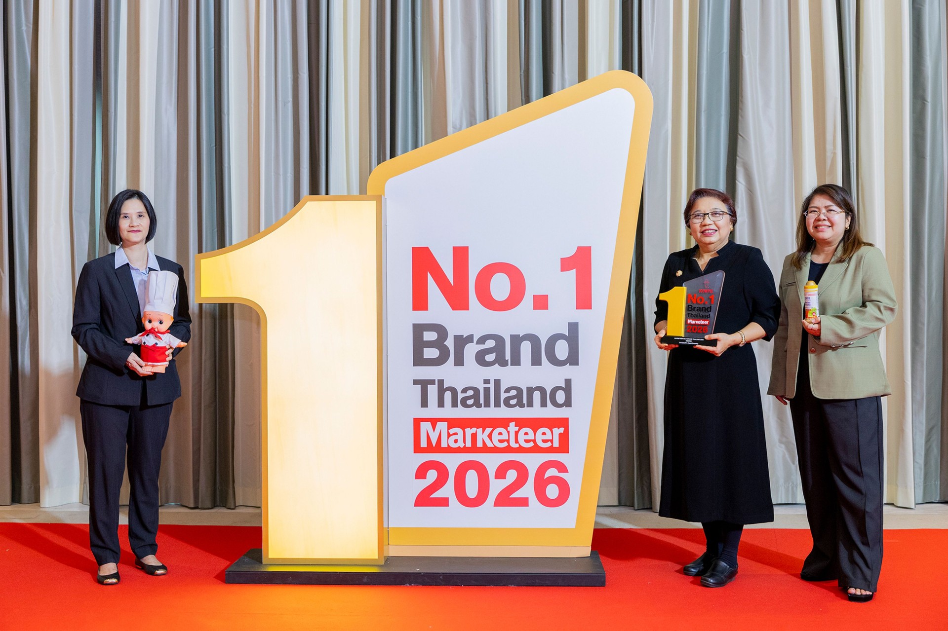 คิวพี คว้ารางวัล Marketeer No.1 Brand Thailand 2026 ตอกย้ำแบรนด์น้ำสลัดอันดับ 1 ในใจผู้บริโภคไทย