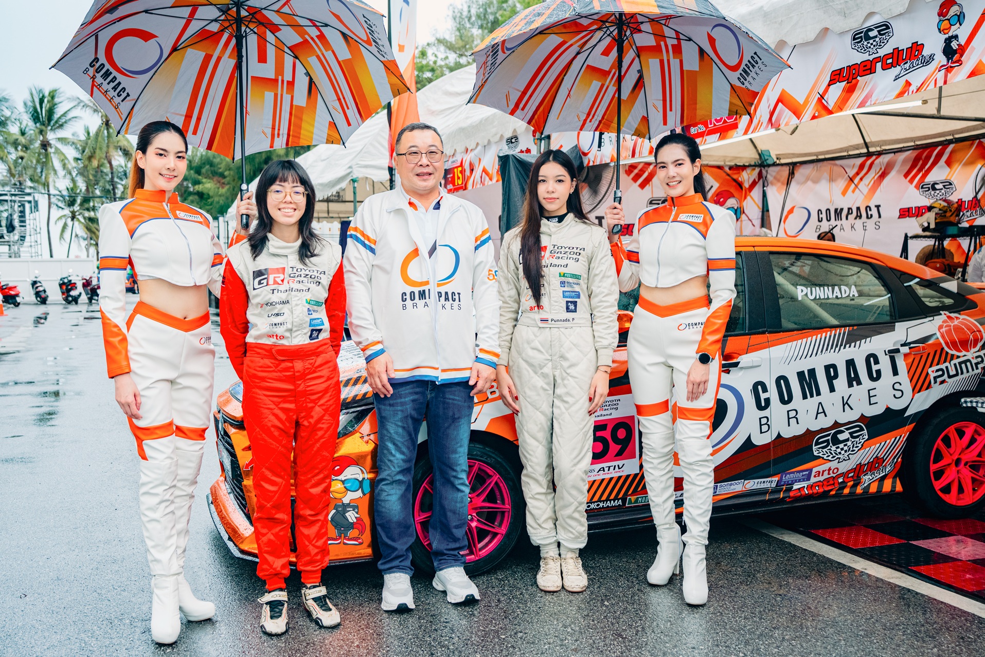 คอมแพ็ค เบรก ประเดิมผู้สนับสนุนหลัก Toyota Gazoo Racing Thailand 2026 เปิดฉากสนามบางแสน เชื่อมแบรนด์สู่โลกมอเตอร์สปอร์ต