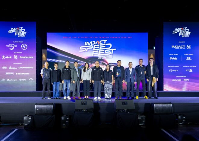 หยุดสุดสัปดาห์นี้เตรียมพุ่งตัว “IMPACT Speed Fest 2026” อีเวนต์ไลฟ์สไตล์แห่งปี; เทศกาลความเร็วที่มากกว่างานรถ 17-19 ก.ค.69 อิมแพ็ค เมืองทองธานี