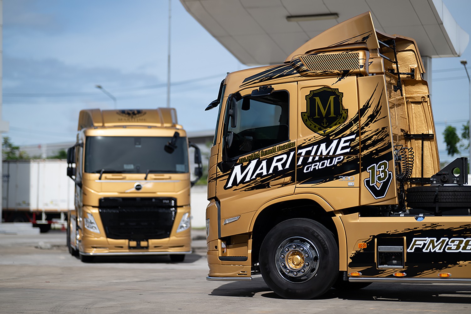 Maritime Synergy ยกระดับ Premium Logistics Solution ด้วย Volvo Trucks ดีไซน์พิเศษสะท้อนเอกลักษณ์องค์กร พร้อมรองรับการเติบโตของเครือข่ายขนส่งข้ามพรมแดน