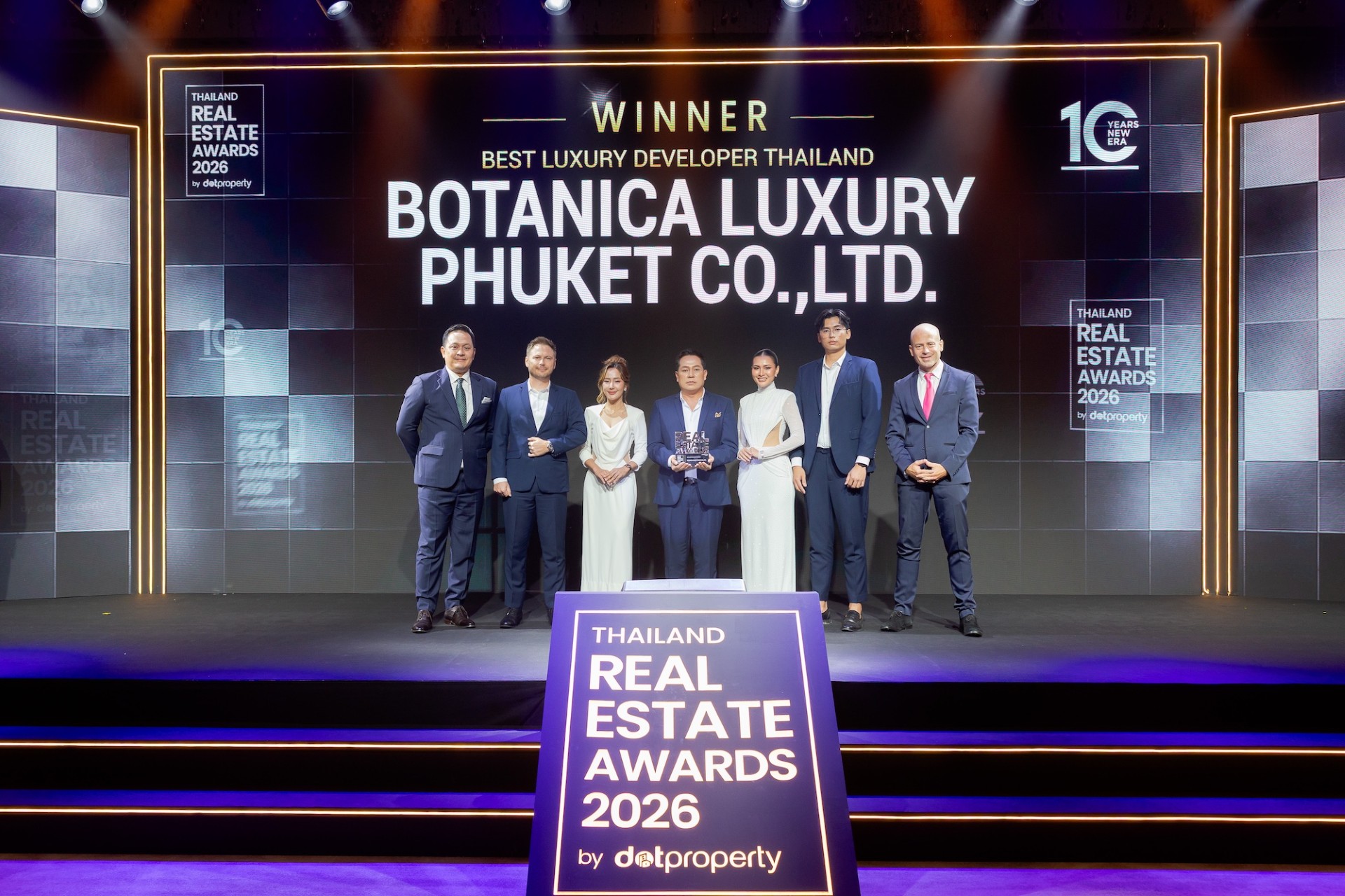 “โบทานิก้า ลักซูรี่ วิลล่า” คว้า Best Luxury Developer Thailand 2026 สุดยอดรางวัลแห่งปี จากเวที Thailand Real Estate Awards 2026 by Dot Property ตอกย้ำคุณภาพของเบอร์หนึ่งอสังหาฯ หรูแห่งภูเก็ต
