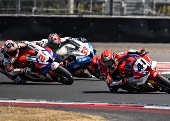 เดือดสมศักดิ์ศรีรุ่นใหญ่! “ชิพ-นครินทร์” บิด Honda CBR1000RR-R ผงาดโพเดียมเรซแรก ASB1000 ศึก ARRC สนาม 4