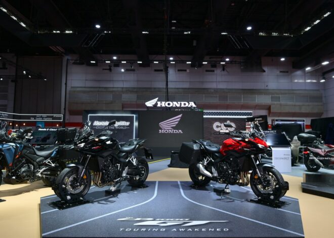 ครั้งแรกในไทย! New Honda CB1000GT สปอร์ตทัวร์ริ่ง 4 สูบ ถ่ายทอดเทคโนโลยีจาก CBR Fireblade พร้อม New Honda Monkey EX Custom Edition เติมความซนสไตล์ Enduro จากรถจักรยานยนต์ฮอนด้าใน BIG MOTOR SALE 2026
