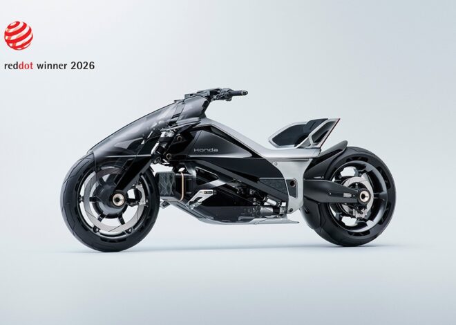 EV Outlier Concept และภาพยนตร์โฆษณารถจักรยานยนต์ไฟฟ้าของฮอนด้า คว้ารางวัล Red Dot Design Award 2026