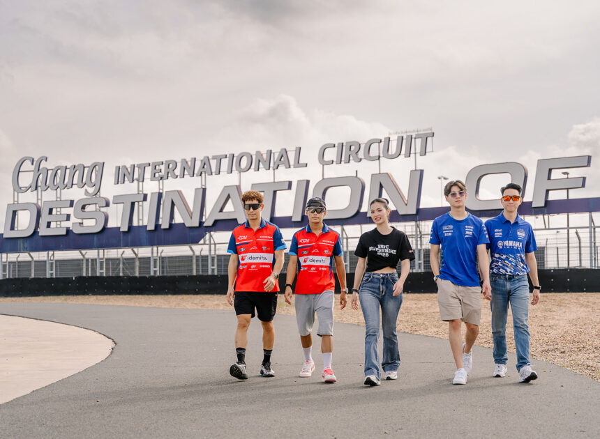 ททท. X BRIC Superbike เปิดโปรเจกต์ “Buriram Check-in with Local Guide” ชวน 4 นักบิดดังออกเดินทางค้นพบเสน่ห์บุรีรัมย์