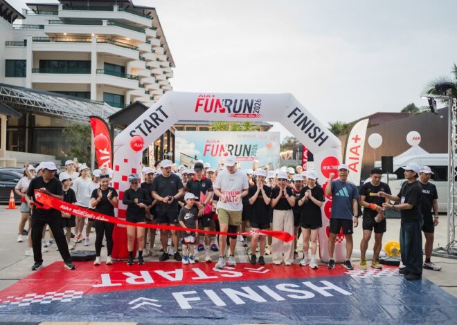 AIA+ Fun Run 2026 พลัสชีวิตดี ๆ ทั่วไทย ปิดท้ายแคมเปญวิ่งเพื่อสุขภาพ 4 ภาค 4 จังหวัด ที่ สงขลา! แท็กทีมนักวิ่งและสายเฮลตี้ควงแขนเช็กอิน “นางเงือก” แลนด์มาร์กในตำนาน