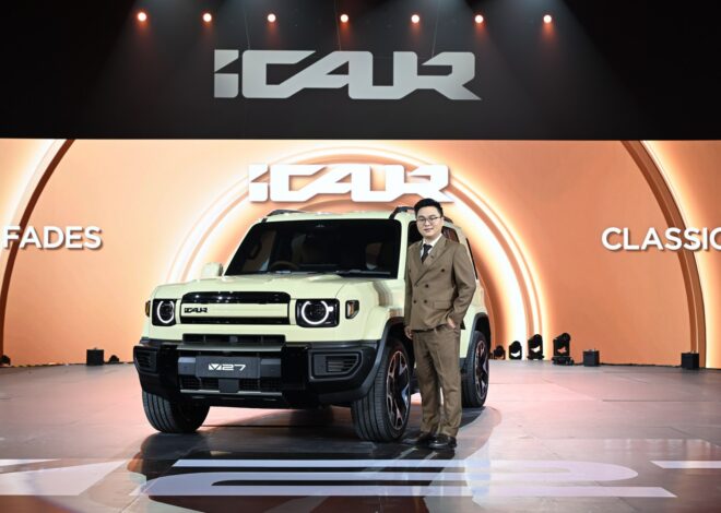 iCAUR เปิดตัวในไทย ส่งรถรุ่นเรือธง V27 REEV ลุยตลาด Premium Classic Boxy SUV ชู Golden Range Extender ขับขี่ไกลสูงสุด 1,000 กม. ราคาเริ่มต้นเพียง 999,900 บาท-เตรียมความพร้อมมาตรฐานงานบริการ พร้อมขยายเครือข่ายโชว์รูมและศูนย์บริการครอบคลุมทั่วประเทศ-