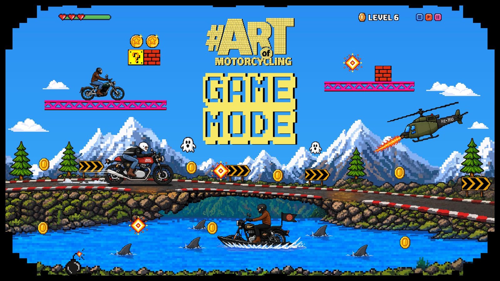 GAME MODE ON! โรยัล เอ็นฟีลด์ ท้าดีไซเนอร์ไทยวาดโลกสองล้อสไตล์ 16-BIT ประกวดในแคมเปญระดับโลก #ArtOfMotorcycling ซีซัน 6 