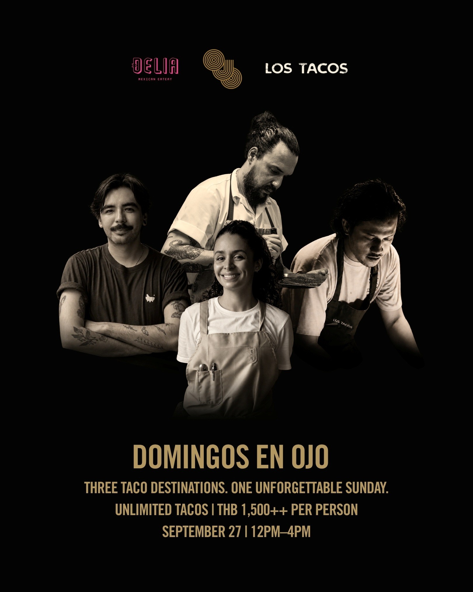 ชวนปักหมุด “DOMINGOS EN OJO” มื้อวันอาทิตย์สุดพิเศษบนชั้น 76 กับอาหารเม็กซิกัน เครื่องดื่ม และดนตรีสด พร้อมวิวกรุงเทพฯ แบบพาโรนามา
