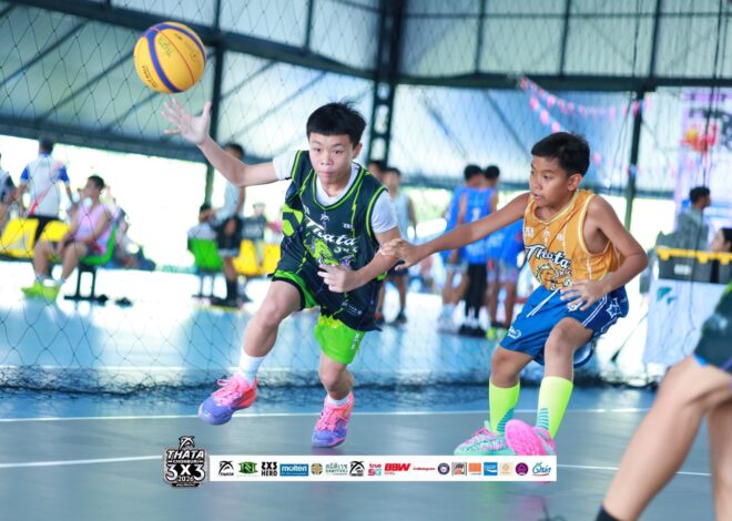 THATA Sport เปิดพื้นที่เยาวชนวาดลวดลายบนผืนคอร์ท ผ่านการแข่งขันบาสเกตบอล 3X3 